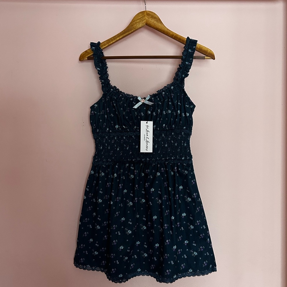 For Love and Lemons Lola Pointelle Dress
